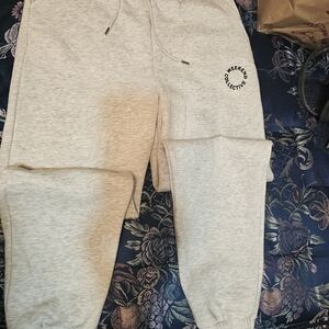 Men Or Womans Gray Joggers